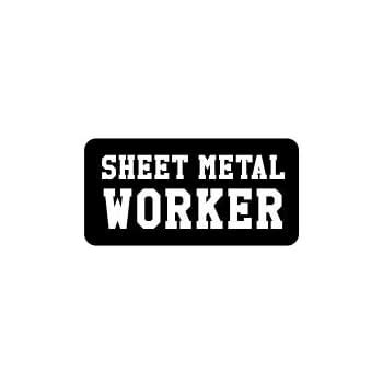 sheet metal hard hat stickers|Amazon.com: Sheet Metal Worker Stickers.